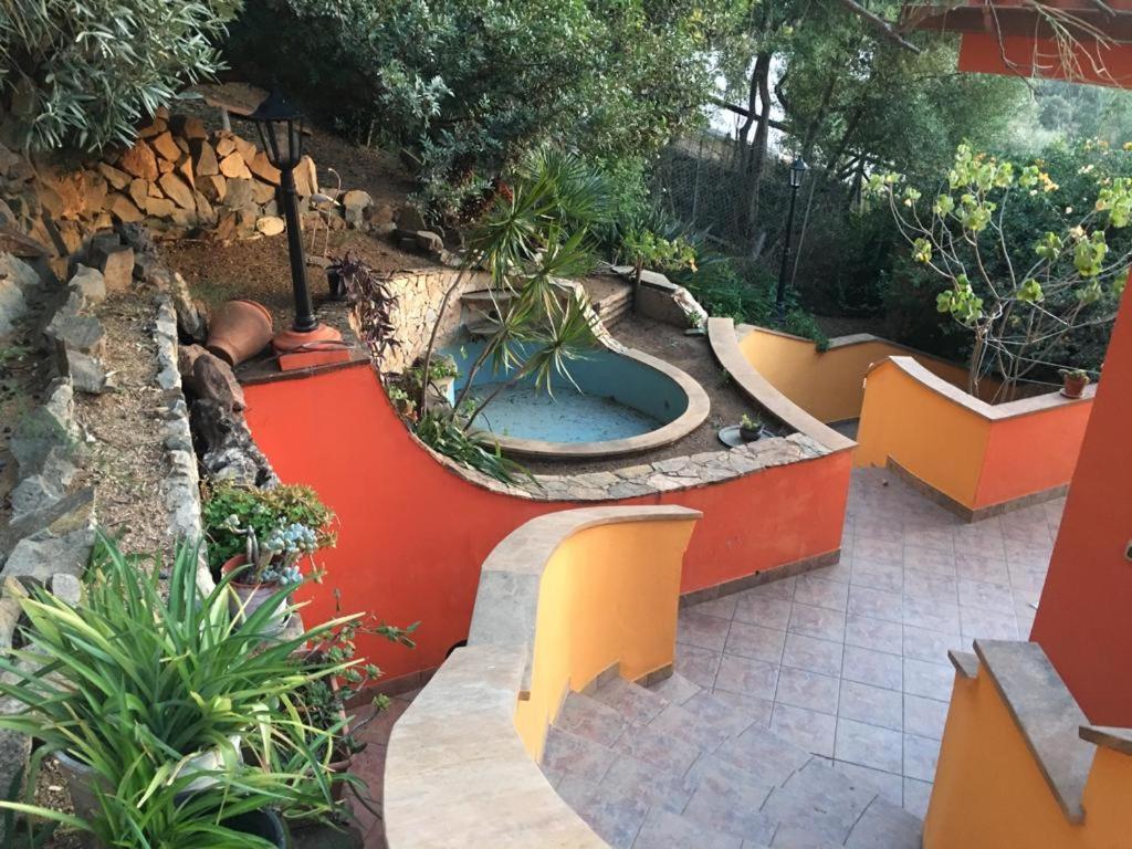 Villa Con Giardino Vista Mare Capitana Exterior photo